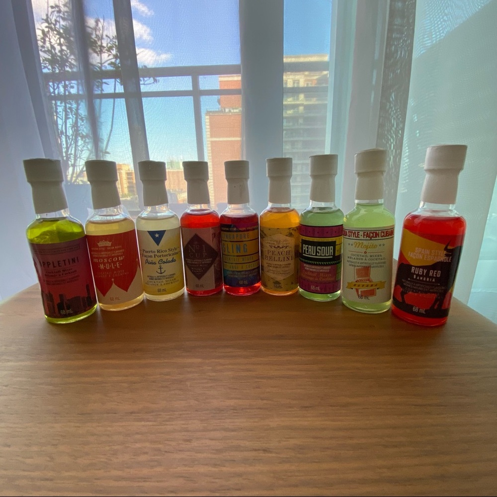 Cocktail Mixers With Exotic Flavours